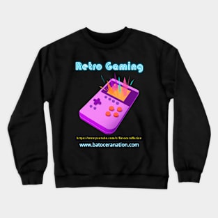 Retro Gamer Logo 21 Crewneck Sweatshirt